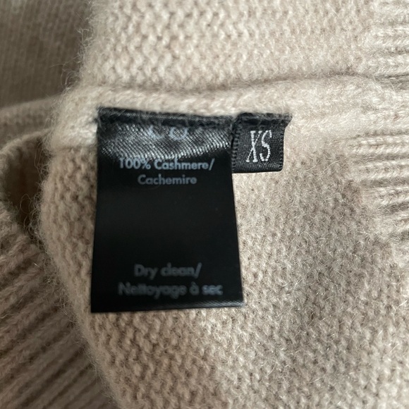 CO Essentials 100% Cashmere Puff Sleeve Sweater XS - Picture 5 of 9